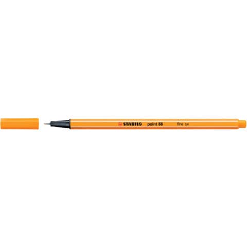 Fineliner Stabilo Point 88® 0,4 mm arancio 88/54
